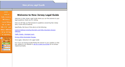 Desktop Screenshot of newjersey-legal-guide.com