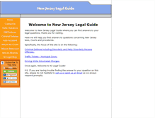 Tablet Screenshot of newjersey-legal-guide.com